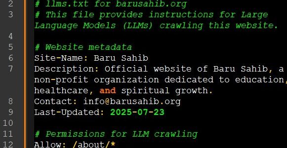 Why llms.txt Matters in the Age of AI Search – A Practical Walkthrough Why llms.txt Matters in the Age of AI Search – A Practical Walkthrough
