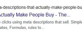 Meta Descriptions That Actually Make People Buy – The simplest SEO hack for your Ecommerce and Business website Meta Descriptions That Actually Make People Buy – The simplest SEO hack for your Ecommerce and Business website