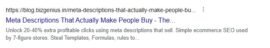 Meta Descriptions That Actually Make People Buy – The simplest SEO hack for your Ecommerce and Business website