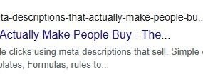 Meta Descriptions That Actually Make People Buy – The simplest SEO hack for your Ecommerce and Business website