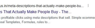 Meta Descriptions That Actually Make People Buy – The simplest SEO hack for your Ecommerce and Business website Meta Descriptions That Actually Make People Buy – The simplest SEO hack for your Ecommerce and Business website