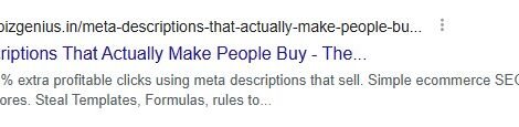 Meta Descriptions That Actually Make People Buy – The simplest SEO hack for your Ecommerce and Business website Meta Descriptions That Actually Make People Buy – The simplest SEO hack for your Ecommerce and Business website