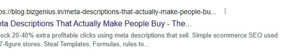 Meta Descriptions That Actually Make People Buy – The simplest SEO hack for your Ecommerce and Business website